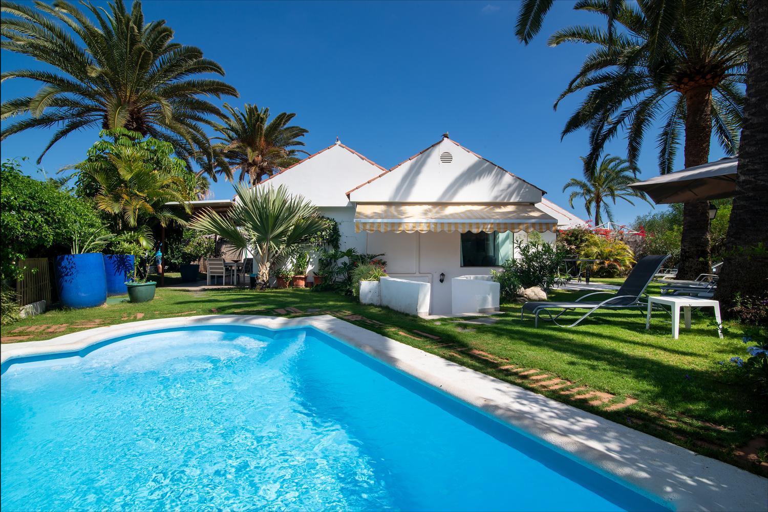 La Villa Calypso - Vivienda Vacacional Con Piscina Privada Maspalomas  Luaran gambar
